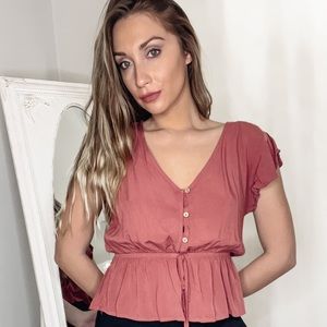 Pink top shirt